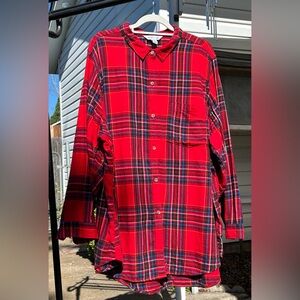 Old Navy 4X flannel button down shirt.